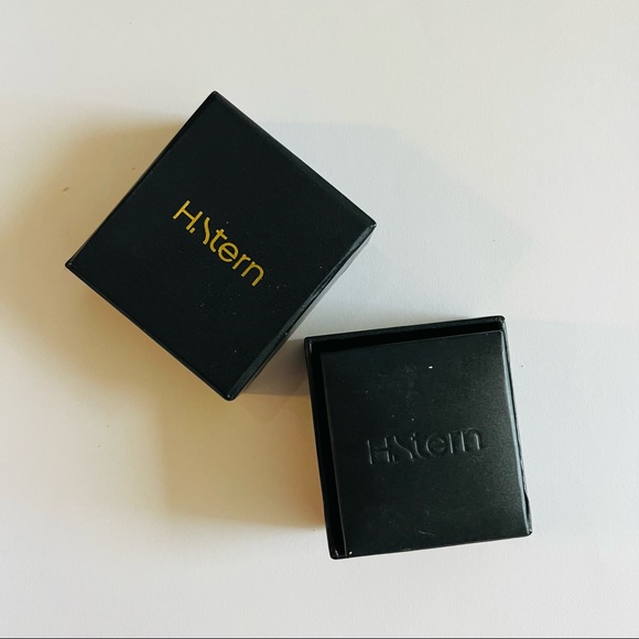 $3500 H.Stern blue topaz and diamond drop dangle earrings statement jewelry YG - Picture 2 of 5